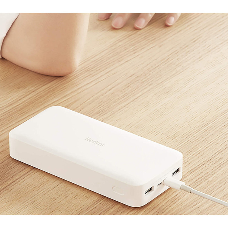 پاوربانک 18 وات شیائومی مدل Redmi PB200LZM ظرفیت 20000 میلی آمپر ساعت گارانتی 6 ماهه شرکتی